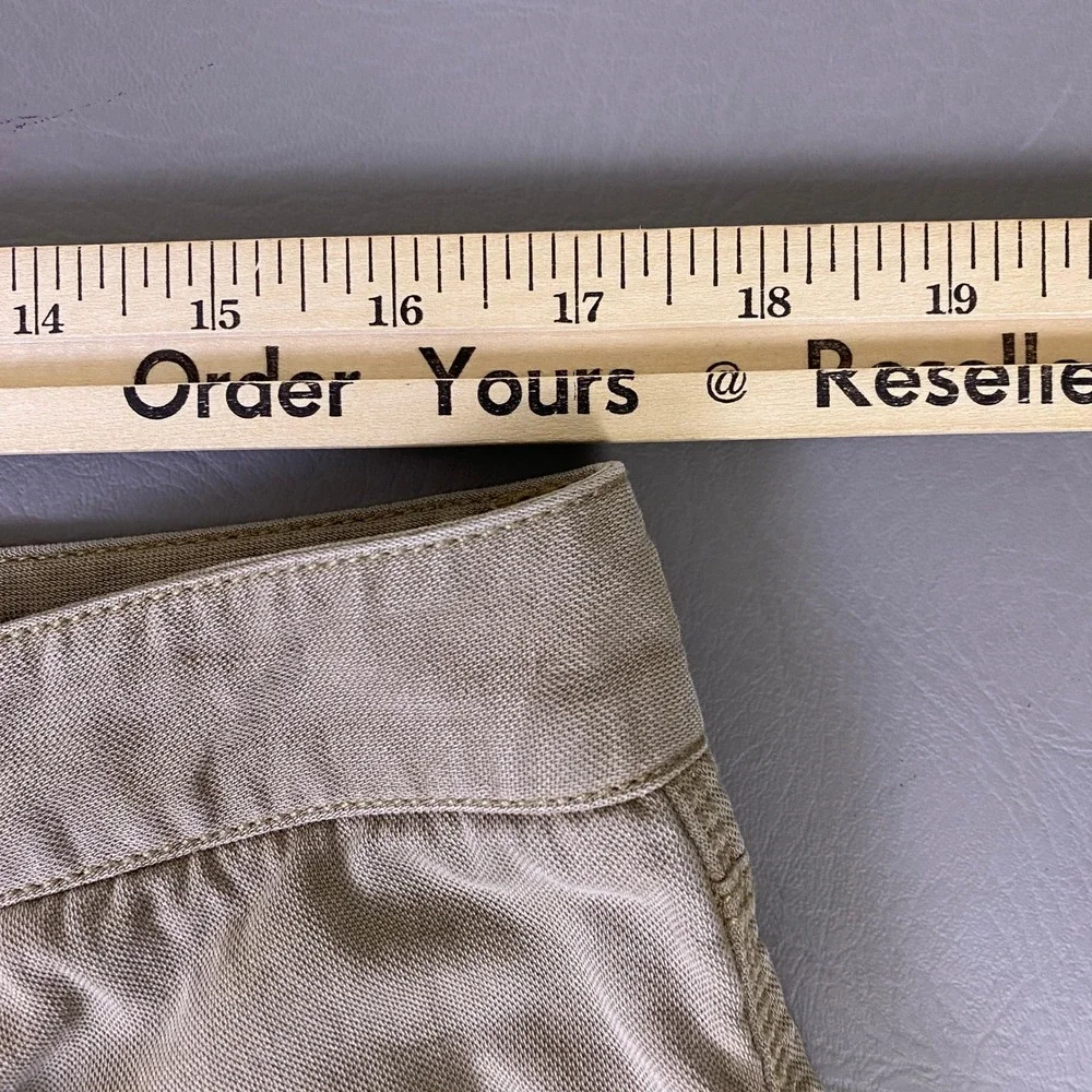 Tommy Bahama Pants Men's Size 35 Tan Khaki Tencel Cotton Blend Relaxed Chino EUC